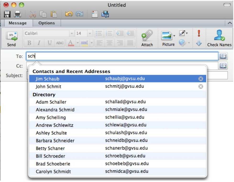 outlook for mac contacts to mac address book